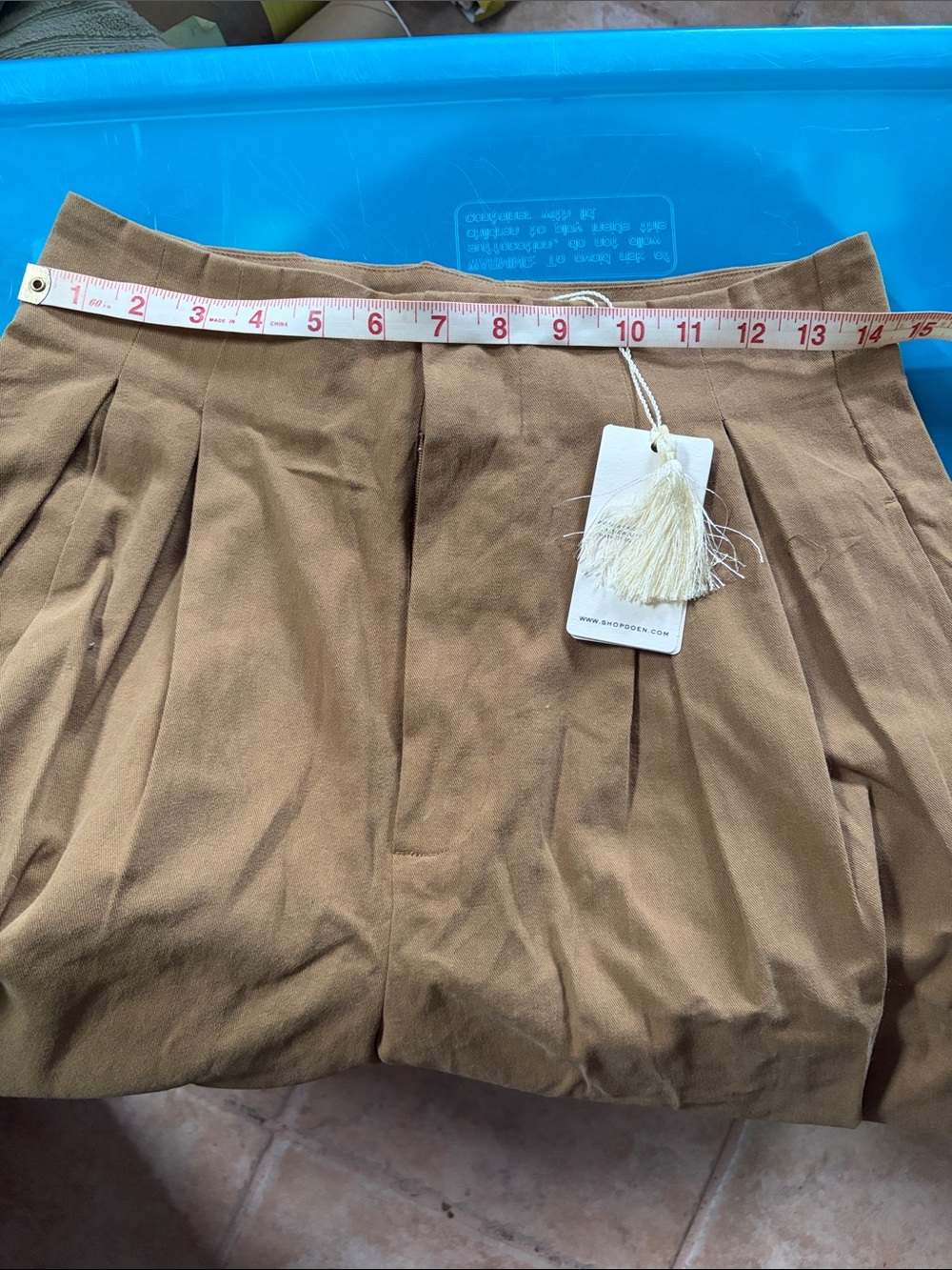 Doen Louvre Pant NWT Size 6 - Picture 10 of 11